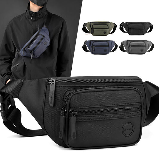 Men's New Cool Leisure Large Capacity Men's Chest Bags