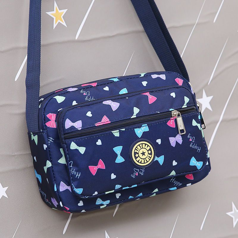 Women's Oxford Cloth Mother Flower Canvas Stall Crossbody Bags