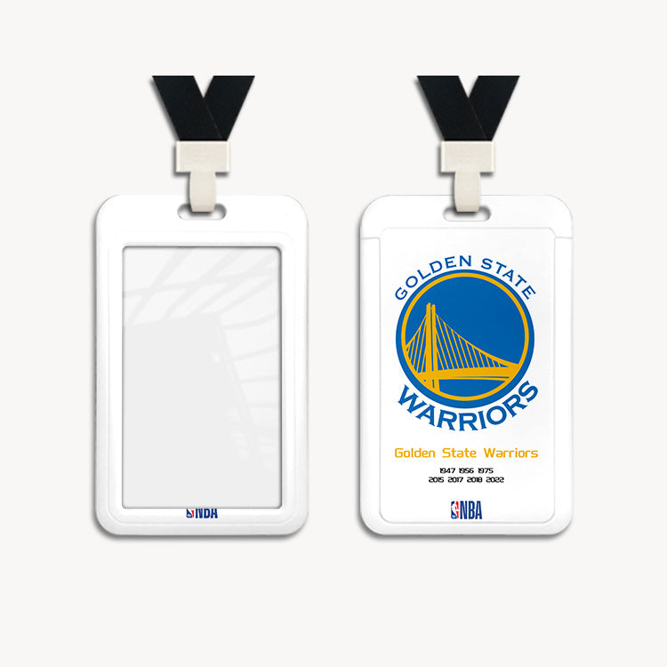 Lakers Warriors Nets Clippers Campus Shuttle Name Card Holder