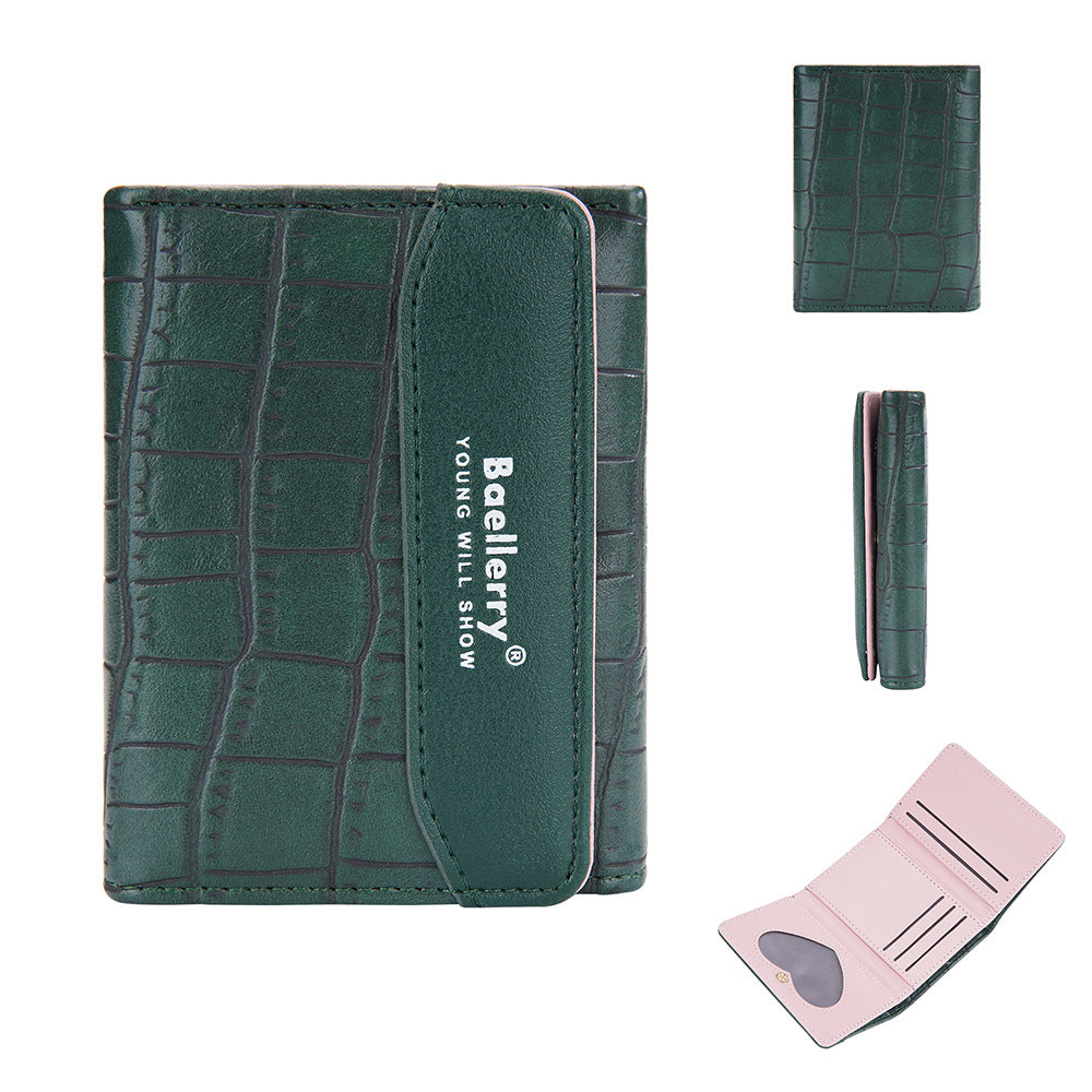 Women's Vertical Fashion Tassel Multiple Slots Purses
