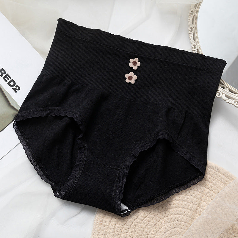 Women's Series High Waist Underwear Micro Belly Contraction Panties