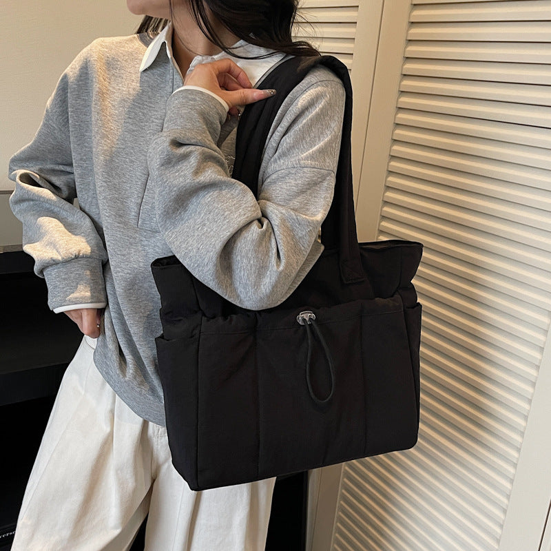 Nylon Bread Lazy Commute Minimalist Class Large Women's Shoulder Bag