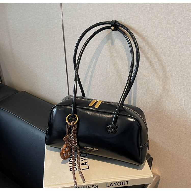 Women's Trendy Retro Large Capacity Pillow Commuter Portable Women's Shoulder Bag