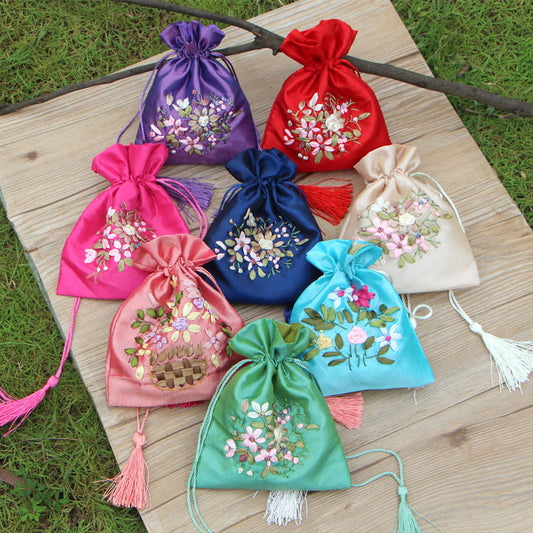Ethnic Style Wedding Candy Gift Antique Handmade Handbags