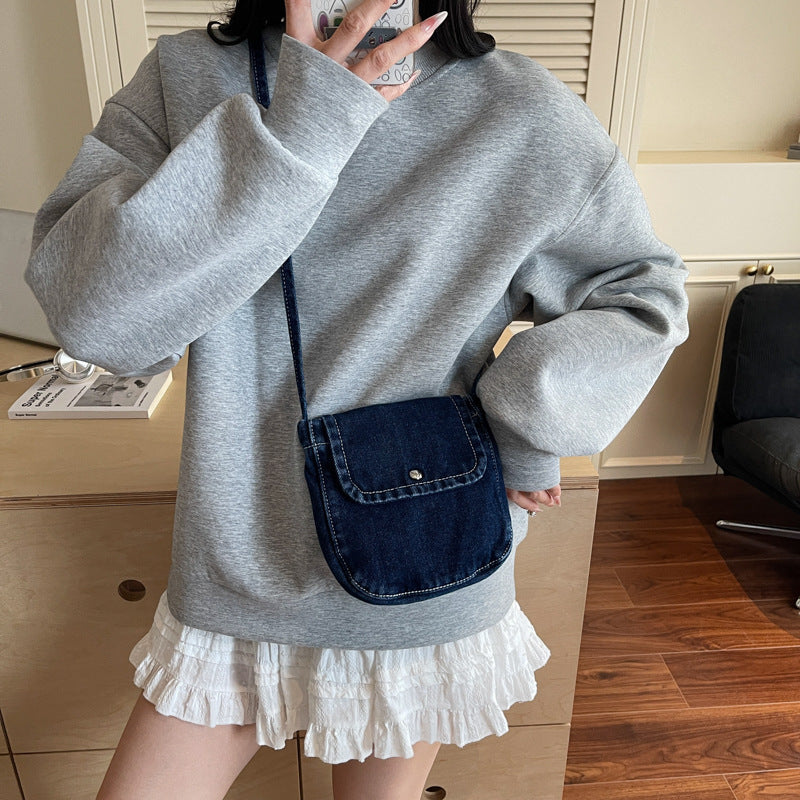 Women's Denim Trendy Fashion Super Popular Commuter Shoulder Bags