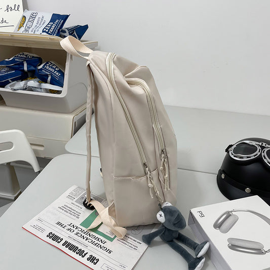 Junior High College Class Nylon Female Backpacks