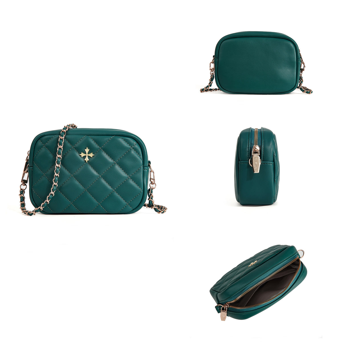 Women's Lady's Fashion Large Capacity High-grade Zipper Women's Messenger Bag