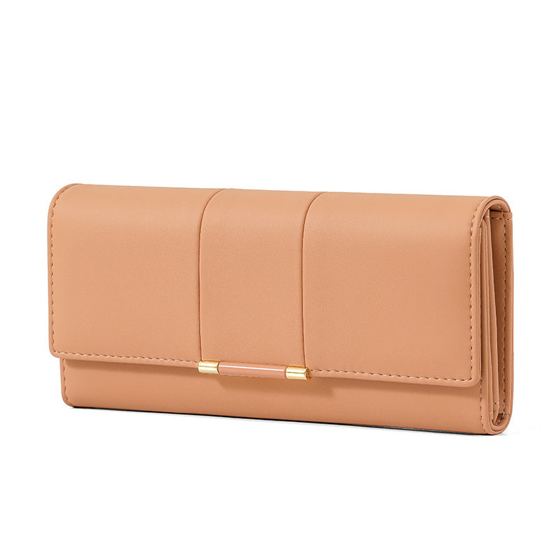 Women's Style Simple Large Capacity Premium Long Ladies Wallets