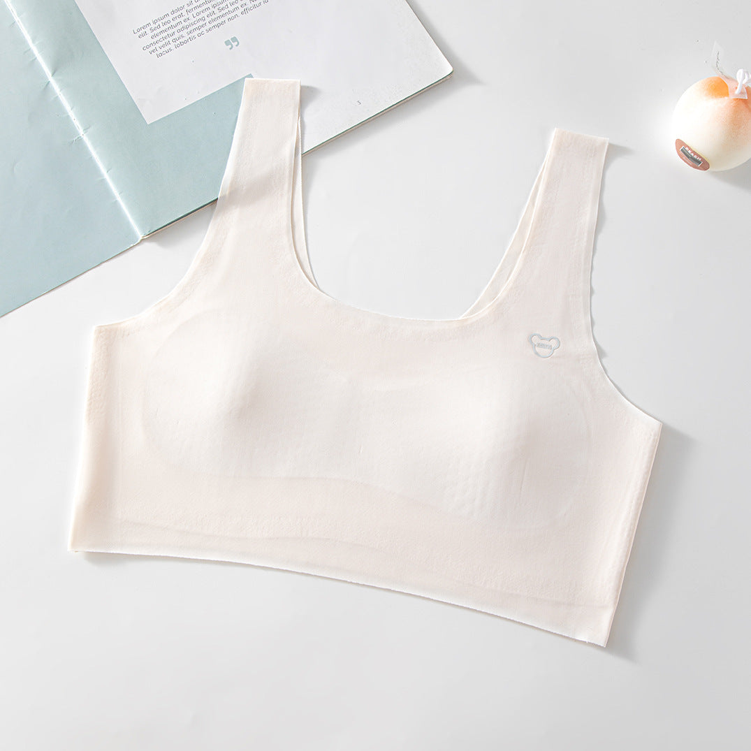 Children's Puberty Fixing Cup Middle School High Elastic Comfortable Bras
