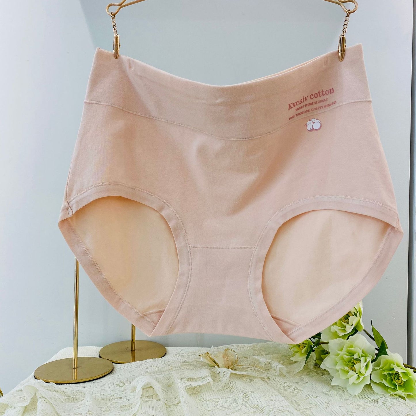 Women's Underwear Cotton Breathable Briefs High Elastic Modal Panties