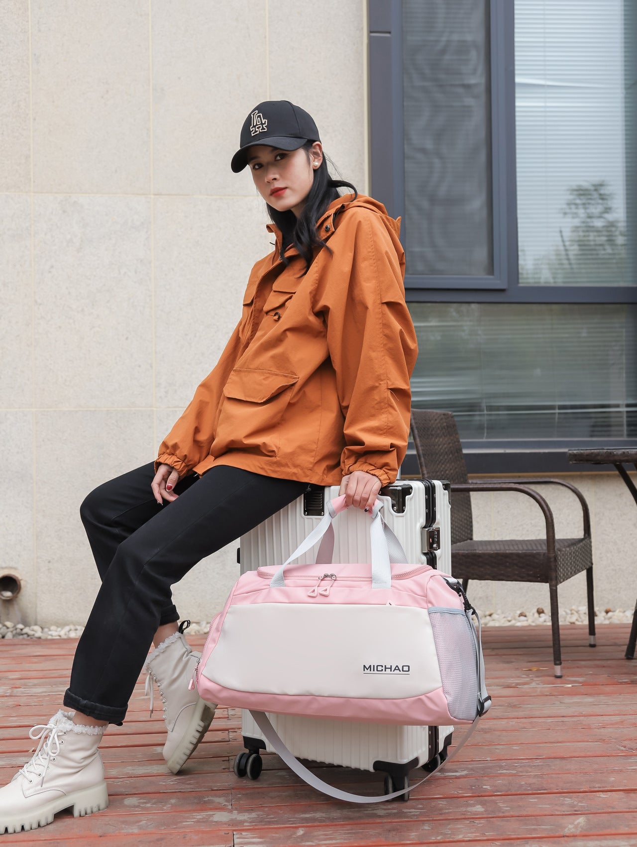 Women's & Men's & Dry Wet Separation High-grade Large Capacity Travel Bags