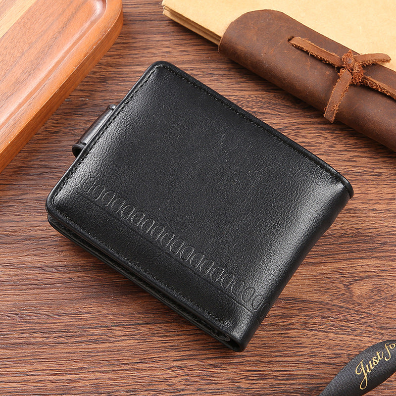Men's Horizontal Business Fashion Large Capacity Multifunctional Men's Wallets