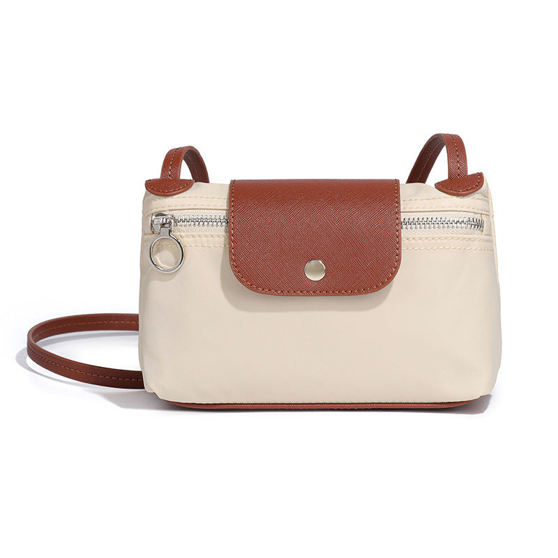 Women's French Nylon Envelope Solid Color Simple Mahjong Bags
