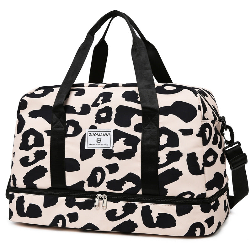 Striped Can Cover Female Lightweight Business Travel Bags