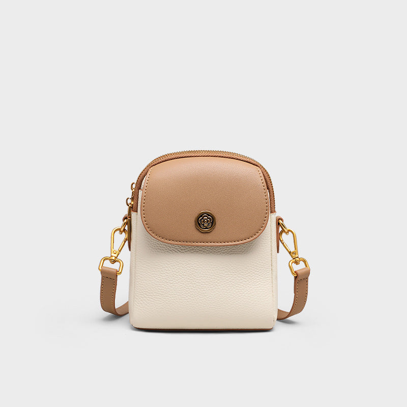 Women's For Leather Autumn Advanced Texture Women's Messenger Bag