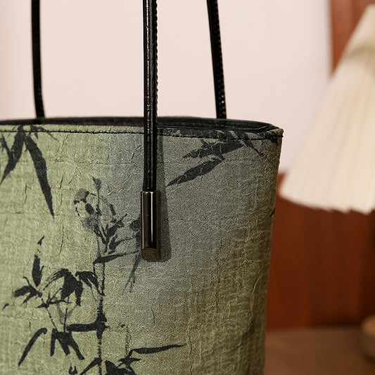 Style Printed Ancient Cheongsam Banquet Ethnic Handbags