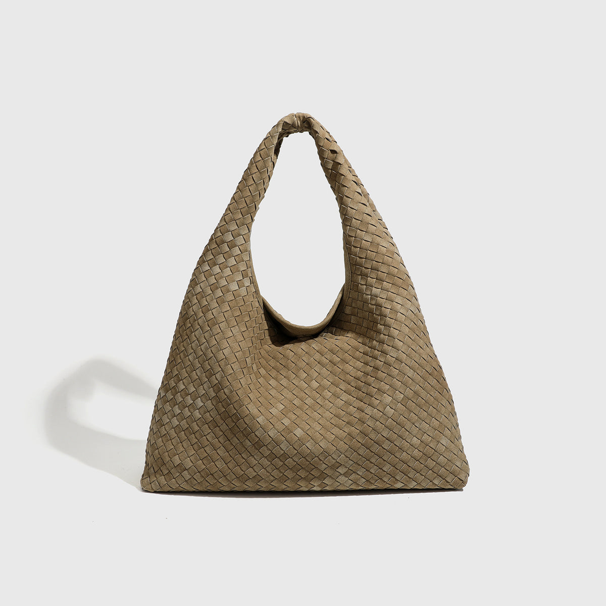 Woven Large Capacity Portable Underarm Simple Leisure Women's Shoulder Bag