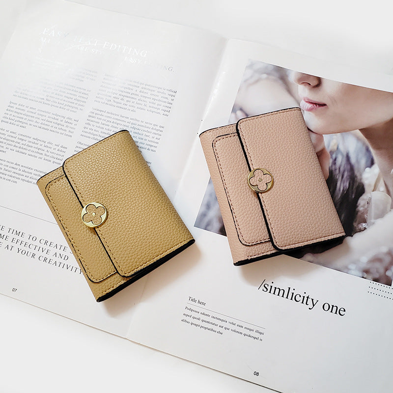 Women's Pattern Fashion Female Short Korean Ladies Wallets