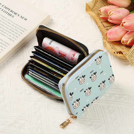 Women's Large Capacity Multiple Slots Style Card Holder