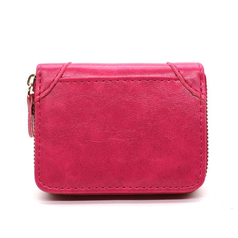 Fashion Clutch File Cash Multifunctional Storage Card Holder