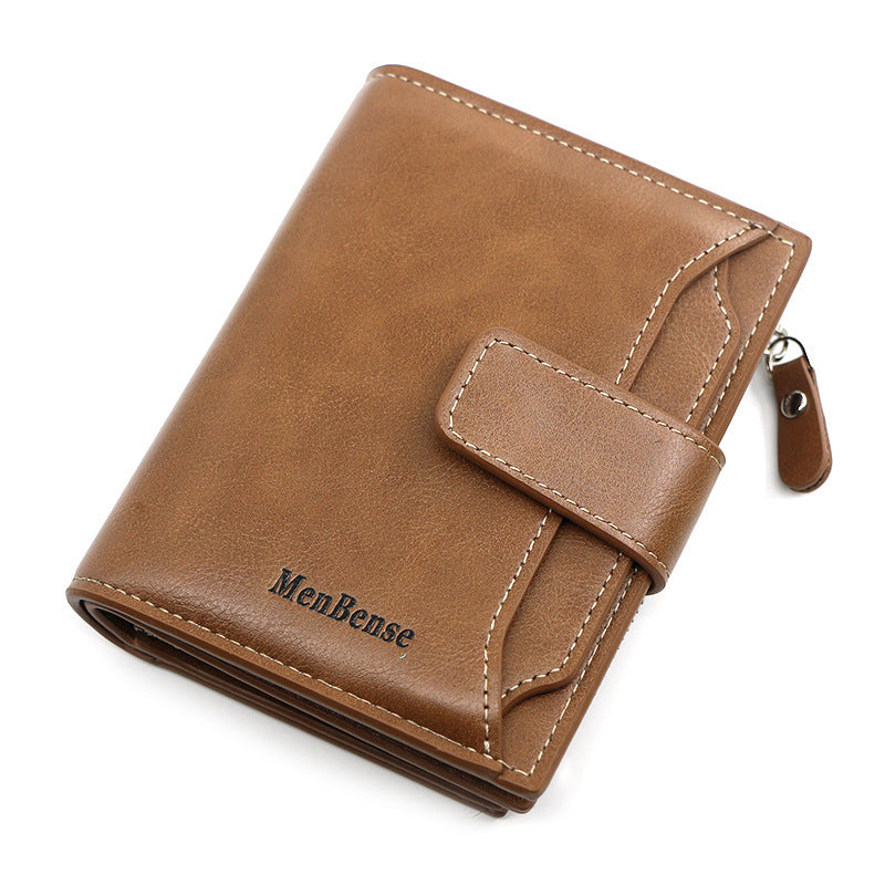 Men's Car Drawing Vertical Loose Leaf With Insert Men's Wallet
