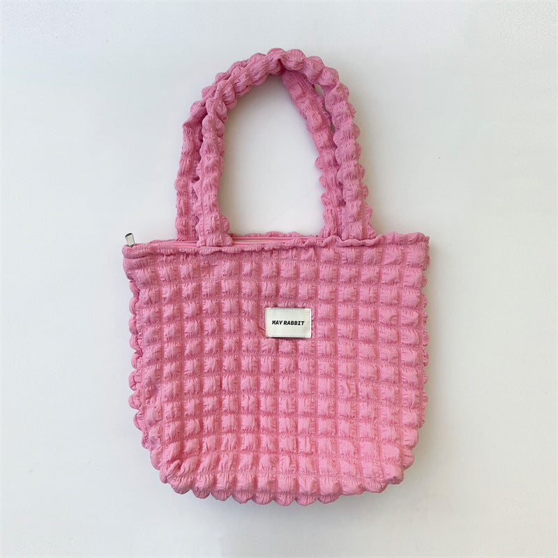 Style Cloud Bubble Flower Vest Female Bags