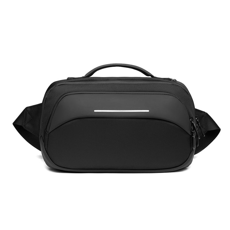 Men's Camouflage Waterproof Large Capacity Business Slanted Bags