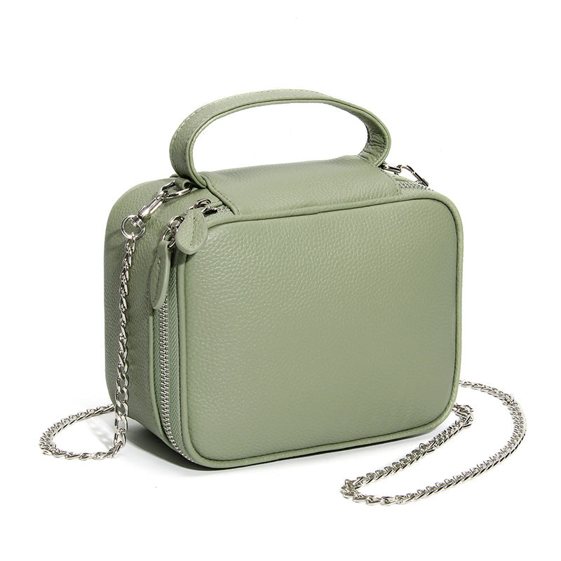 Women's Fashion Simple Leather Large Capacity Storage Women's Messenger Bag