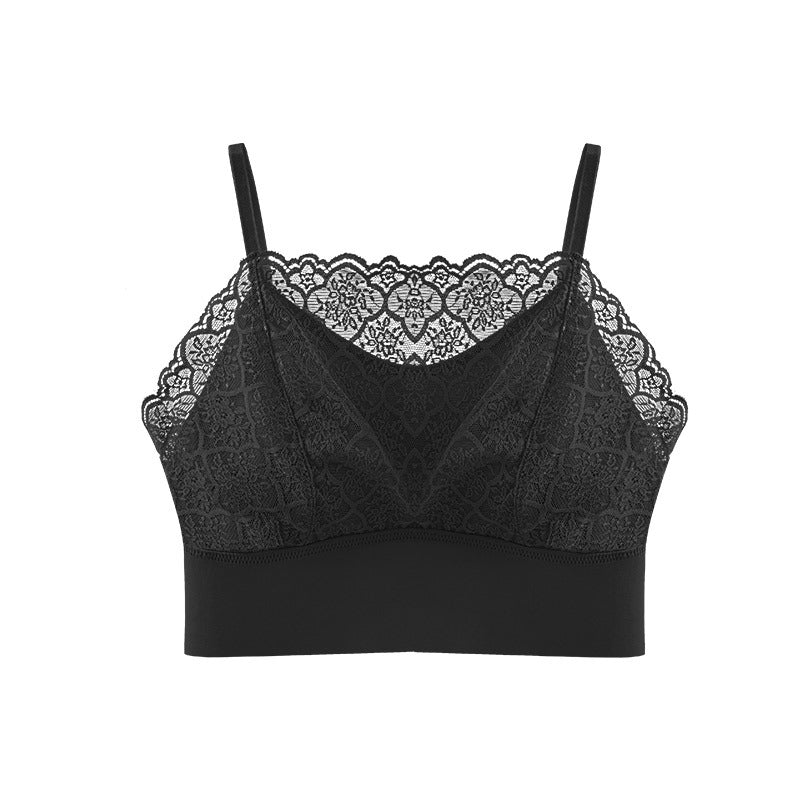 Women's Back Underwear Lace Inner Match Chest Tanks Camis