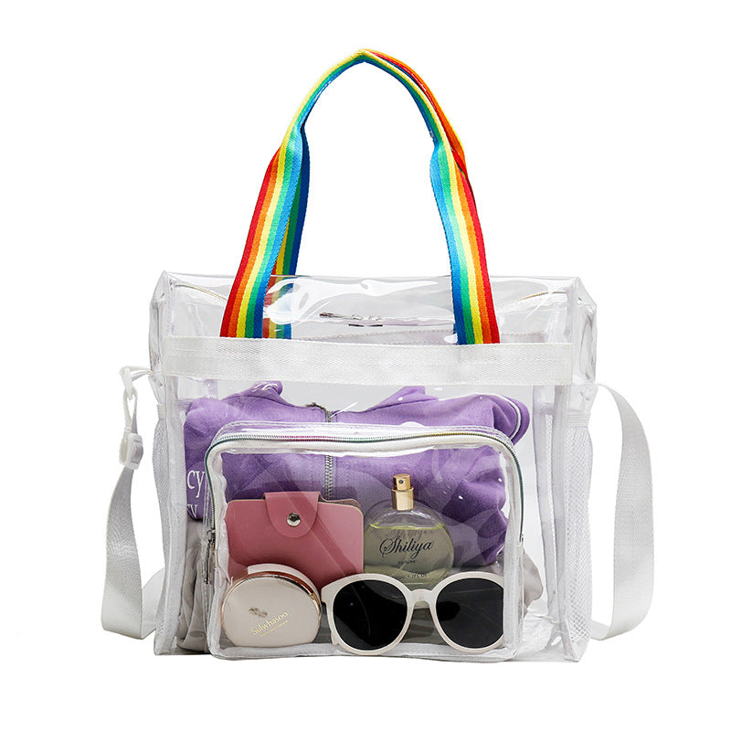 Women's Fashion Large Capacity Waterproof Fitness Wash Cosmetic Bags