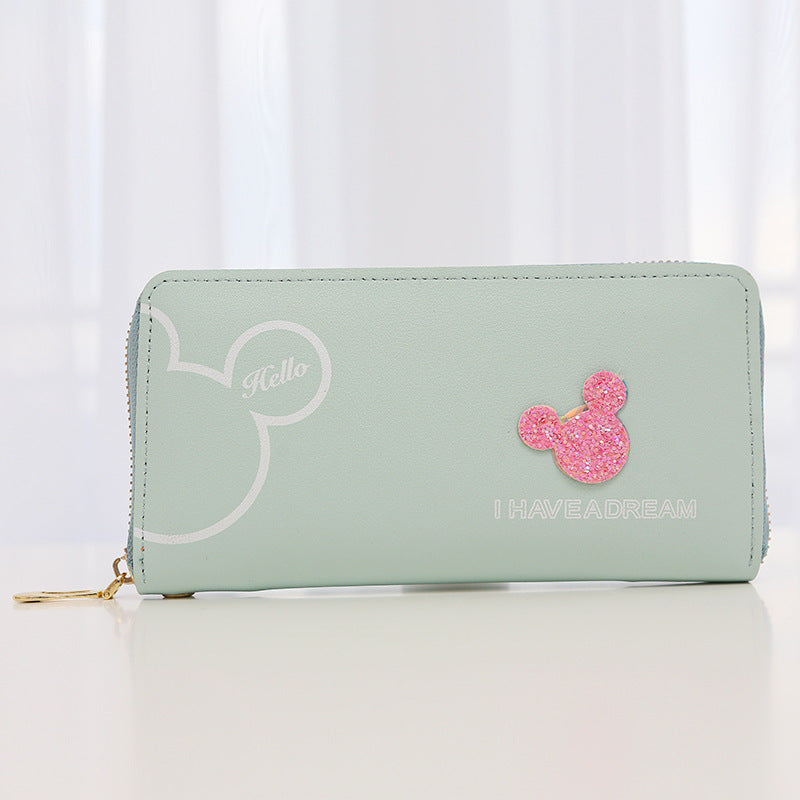 Women's Floral Print Fresh Fashion Size Gift Ladies Wallets