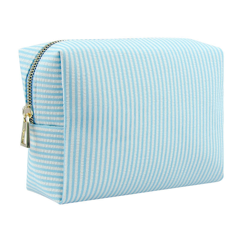 Seersucker Portable Outing Beauty Indian Style Bags