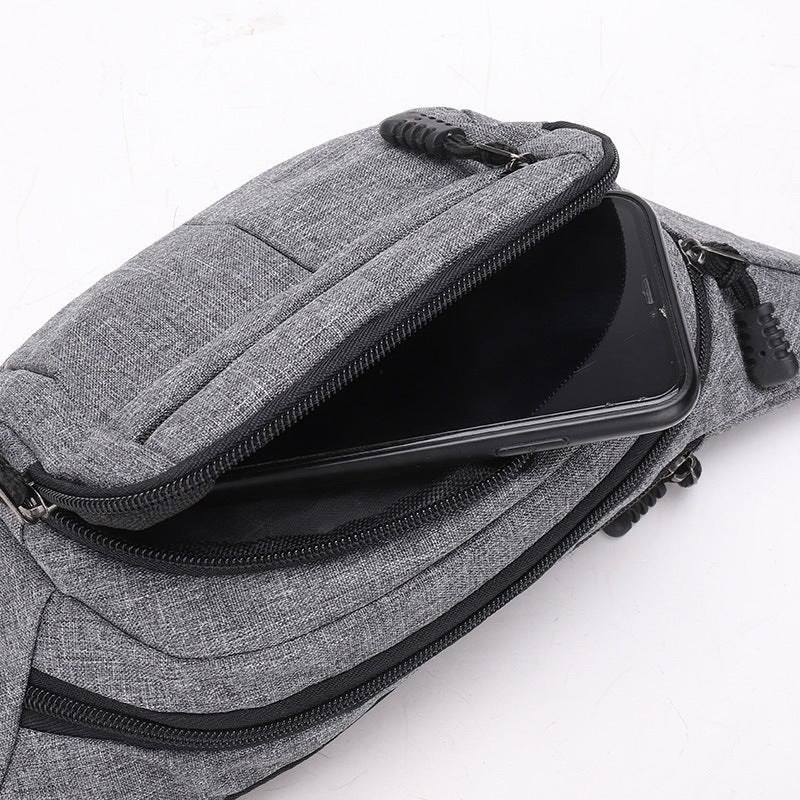 Unique Men's New Korean Style Fashionable Men's Waist Packs