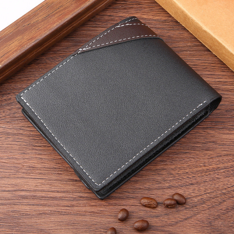 Men's Man's Multiple Slots Fashion Horizontal Trendy Card Holder