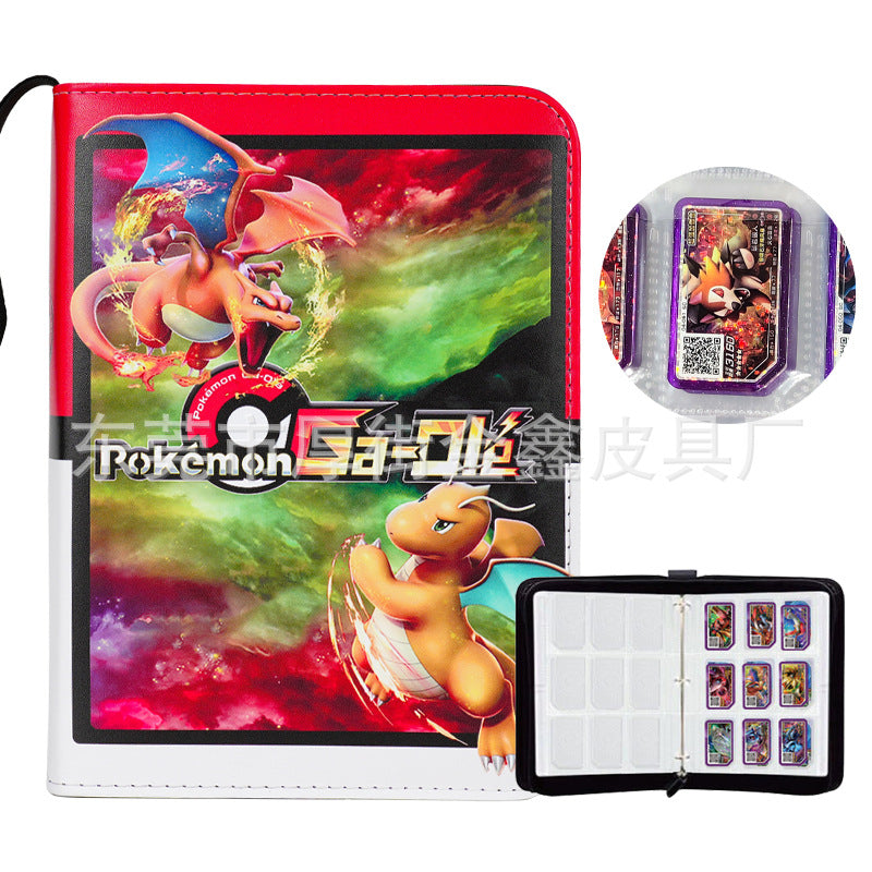 Meng Ao Le Binder Grid Magic Zipper Card Holder