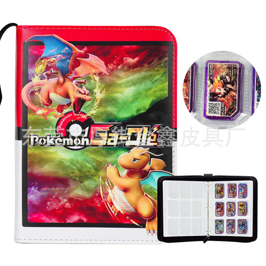 Meng Ao Le Binder Grid Magic Zipper Card Holder