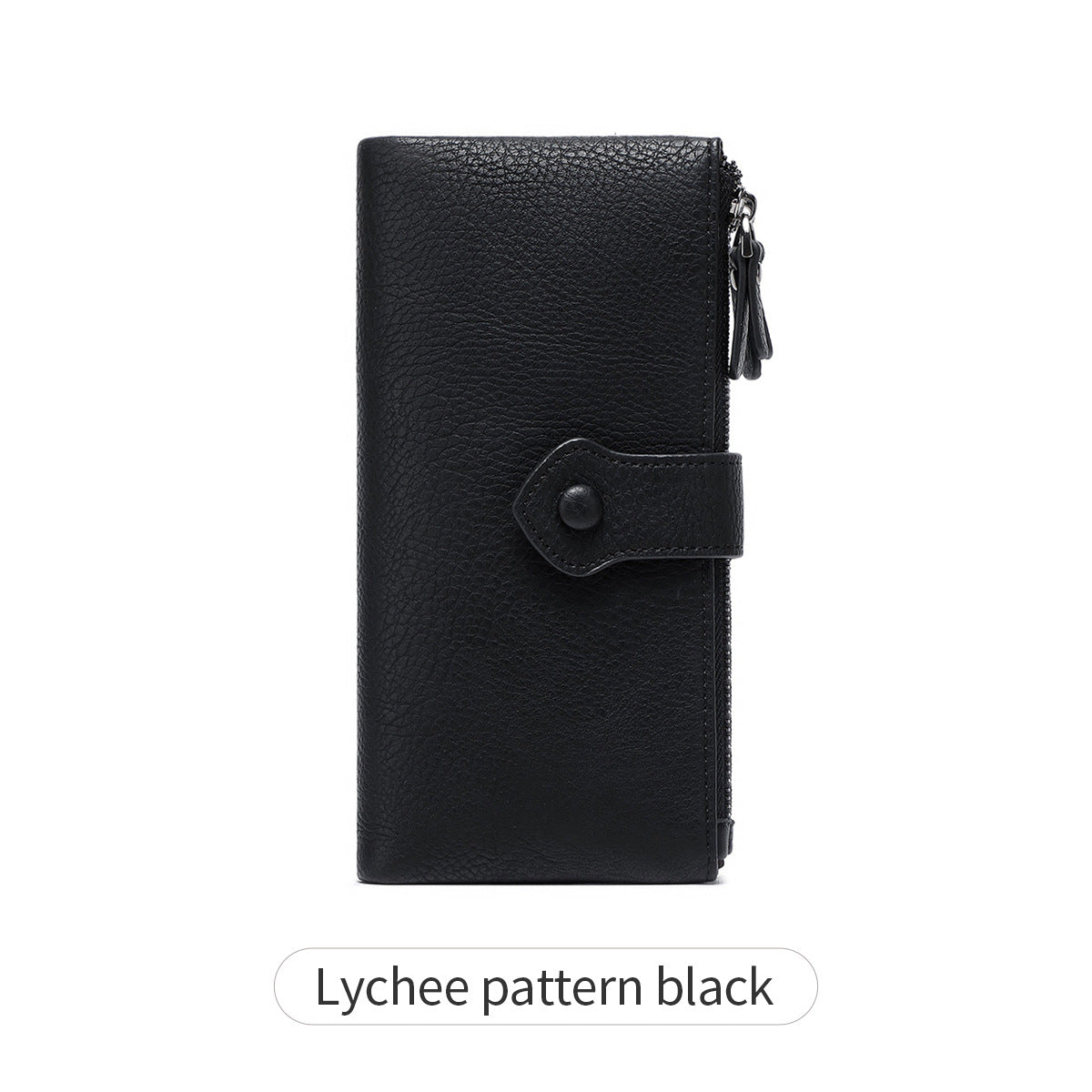 Women's Pattern Double Zipper Two Fold Long Ladies Wallet