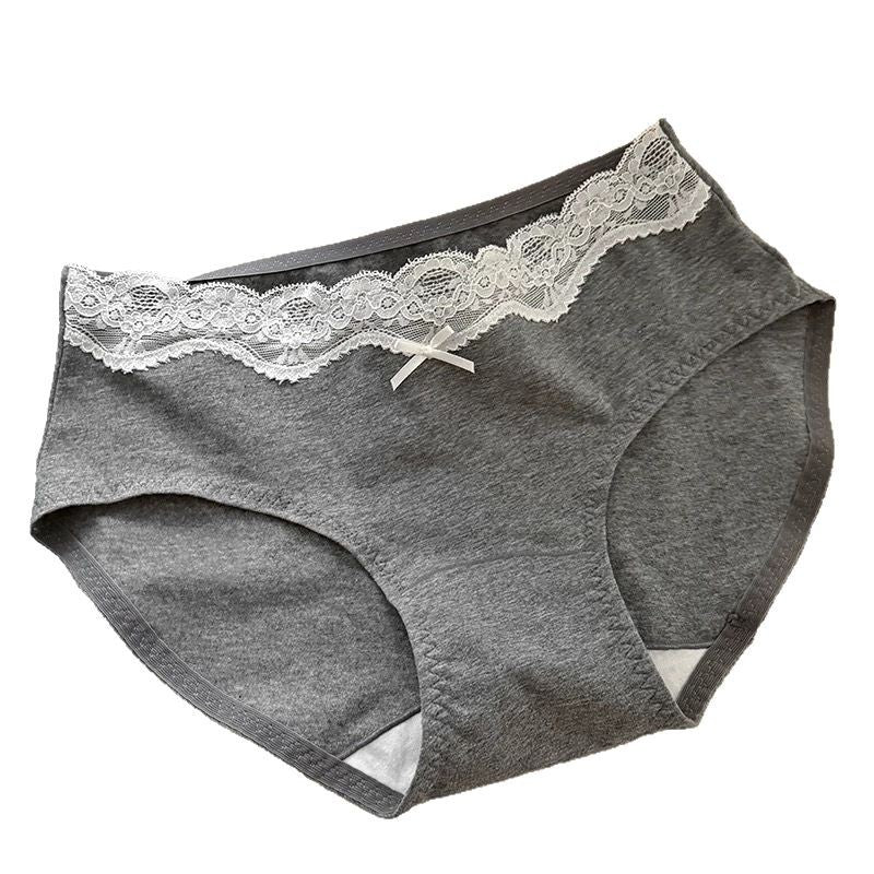 Women's Cotton Underwear Lengthened Crotch Wide Brim Comfortable Breathable Panties