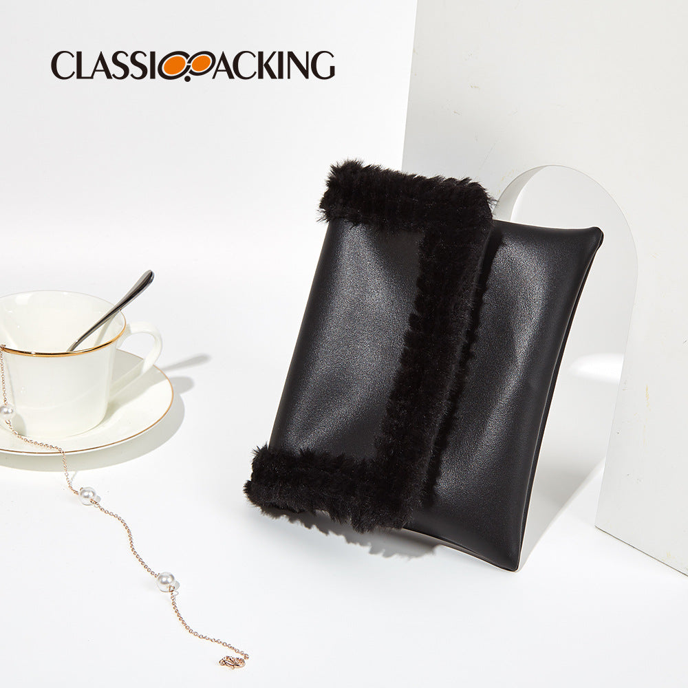 Women's Solid Color Large Capacity Temperament Wild Handbags