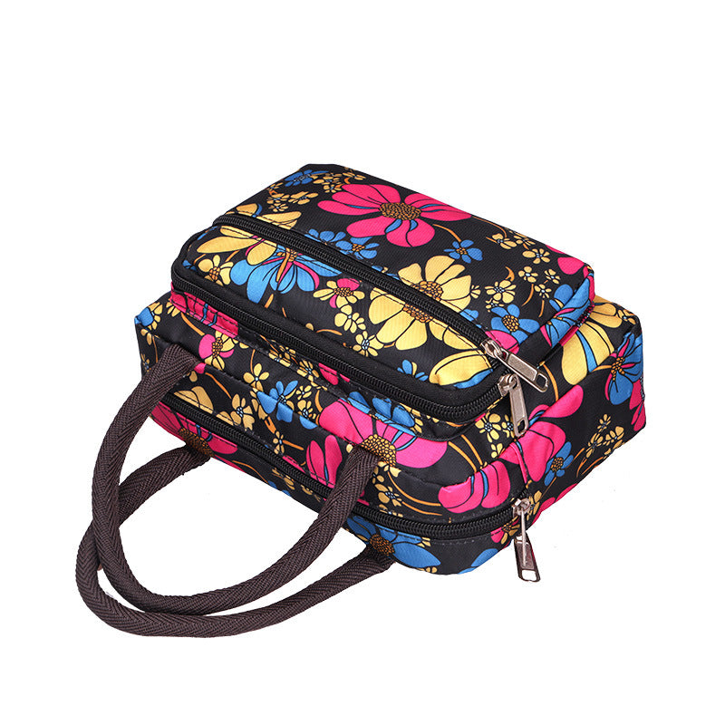 Oxford Waterproof Mom Shopping Lunch Box Handbags