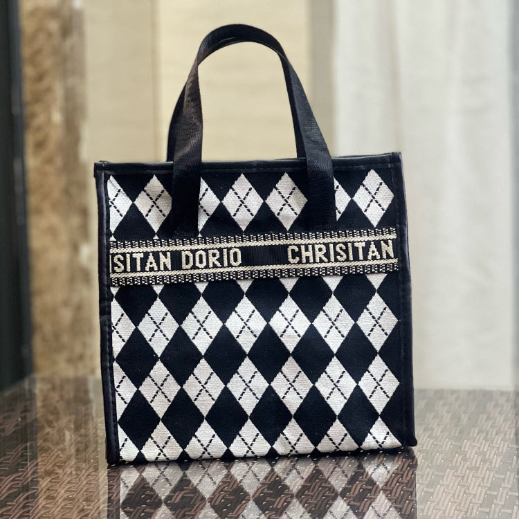 Simple Letters Korean Style Portable Personal Hygiene Cosmetic Bags