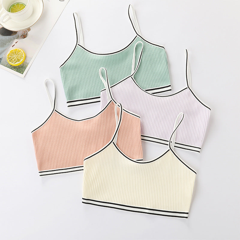 Vest Purified Cotton Tube Top Primary Bras