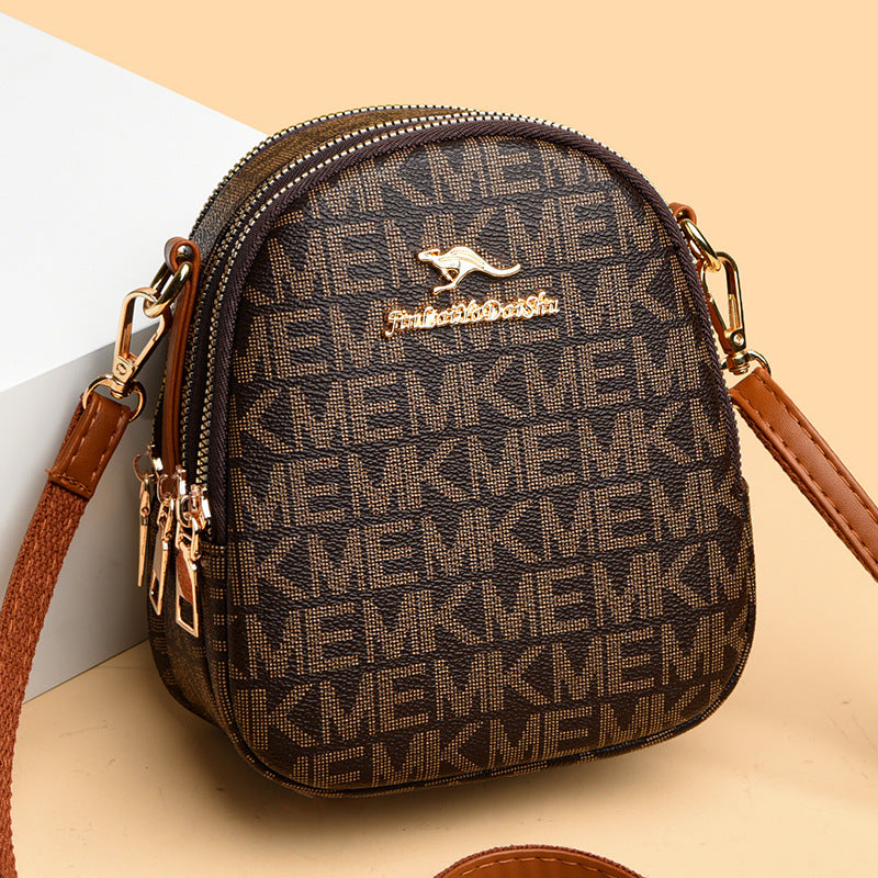 Women's Kangaroo Mobile Mini Light Luxury Minority Summer Shoulder Bags