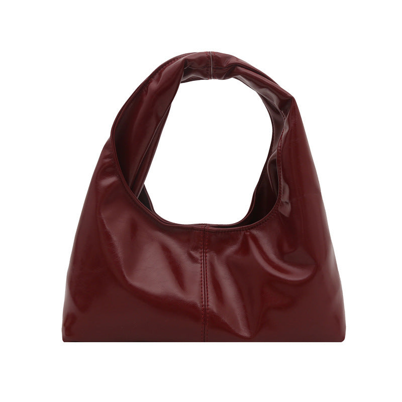 Women's Large Capacity Retro Commuter Texture Korean Women's Shoulder Bag