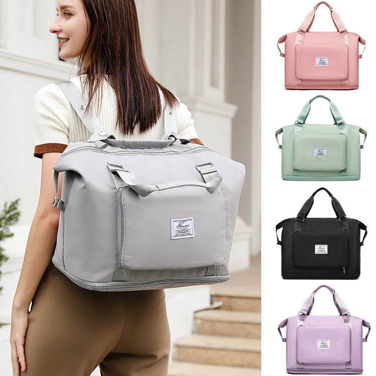 Women's Short-distance Can Be Extended Folding Business Traveling Travel Bags