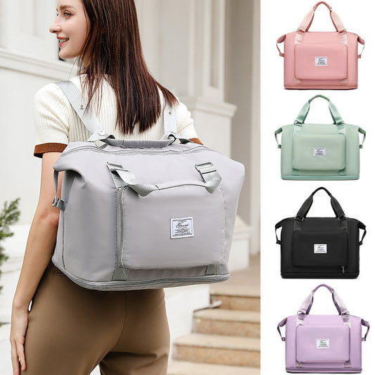 Women's Short-distance Can Be Extended Folding Business Traveling Travel Bags