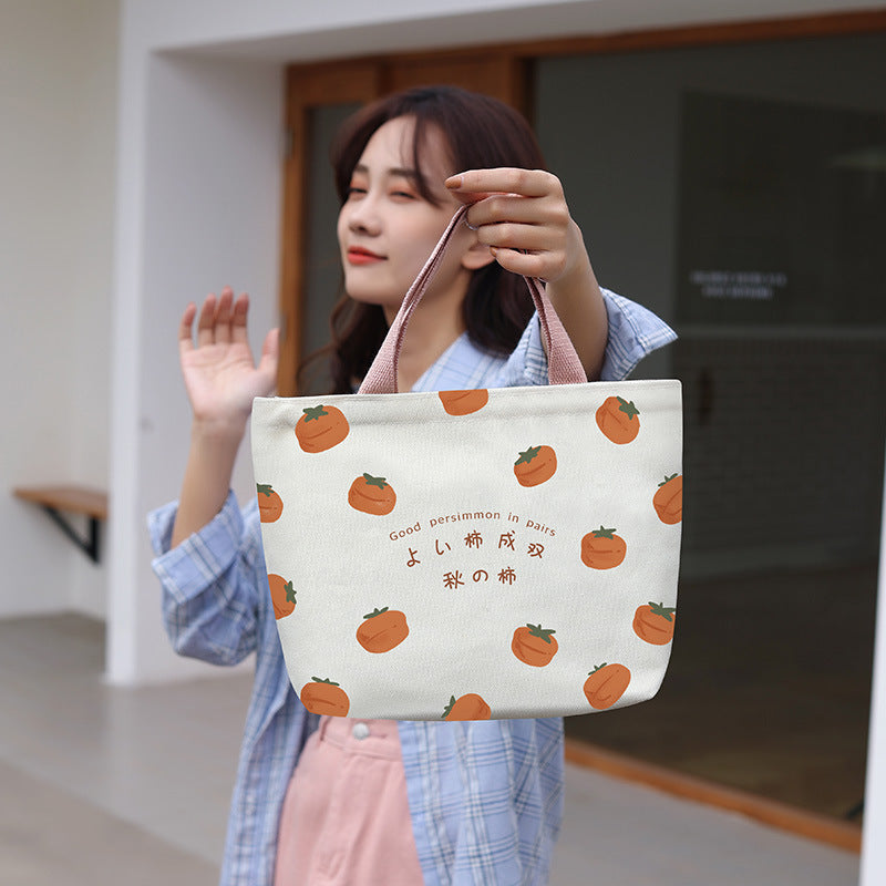 Women's Canvas Cartoon Cabs Korean Style Bags
