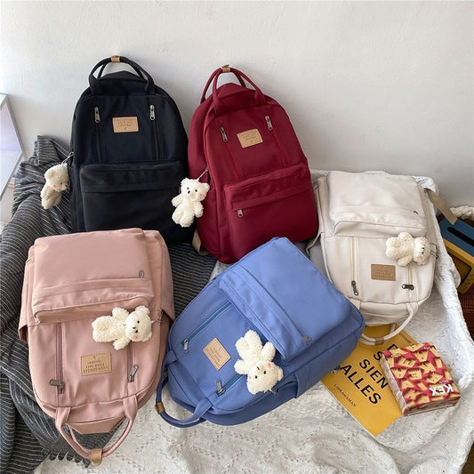 Simple Female College Good-looking Lightweight Fashion Backpacks