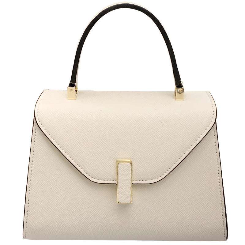 Women's Elegant Solid Color Palm Print Kelly Handbags