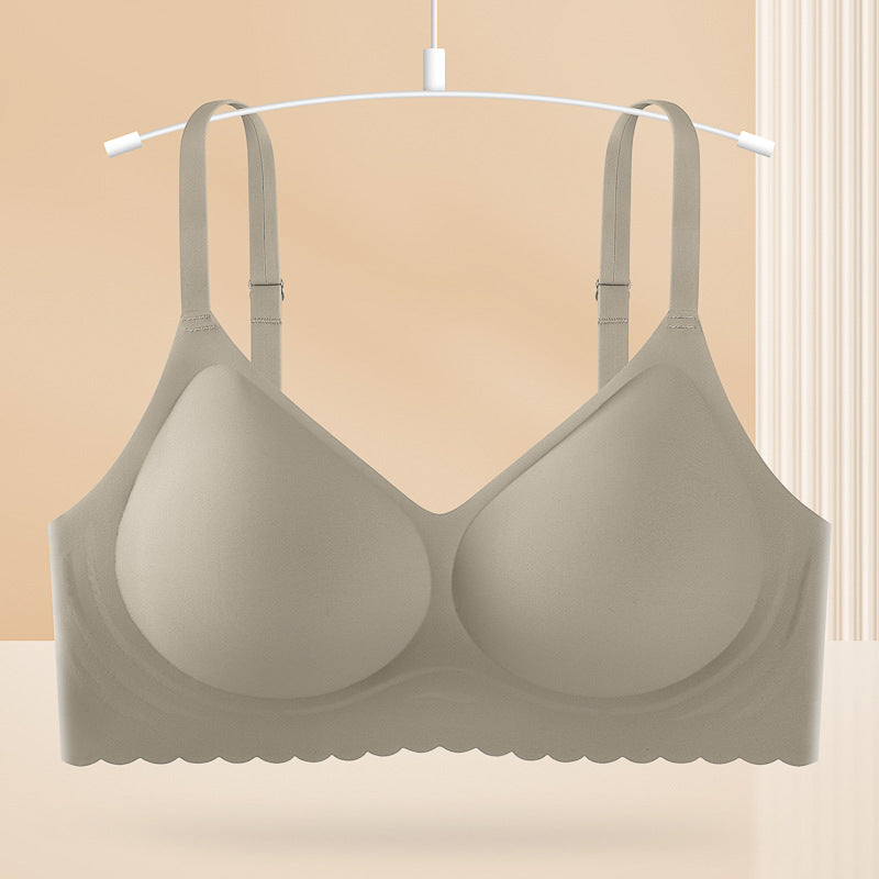 Women's Jelly Soft Support Breast Holding Fixed Push Everyday Bras